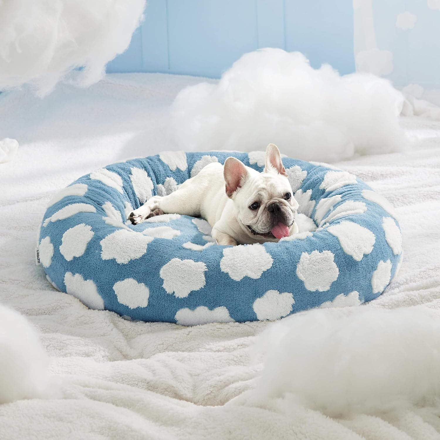Round Four Seasons Warm Pet Bed – A Cozy Retreat for Your Furry Friend